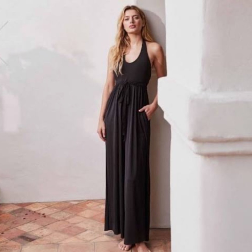 Robin Piccone Ava Halter Jumpsuit M
